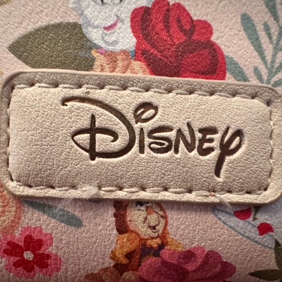 Loungefly Disney floral Belle beauty and the beast mini backpack - Picture 2 of 12